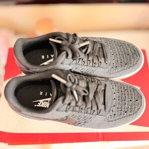 Nike Men's Charcoal Knit Sneakers